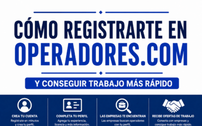 Cómo registrarte en operadores.com y conseguir trabajo más rápido
